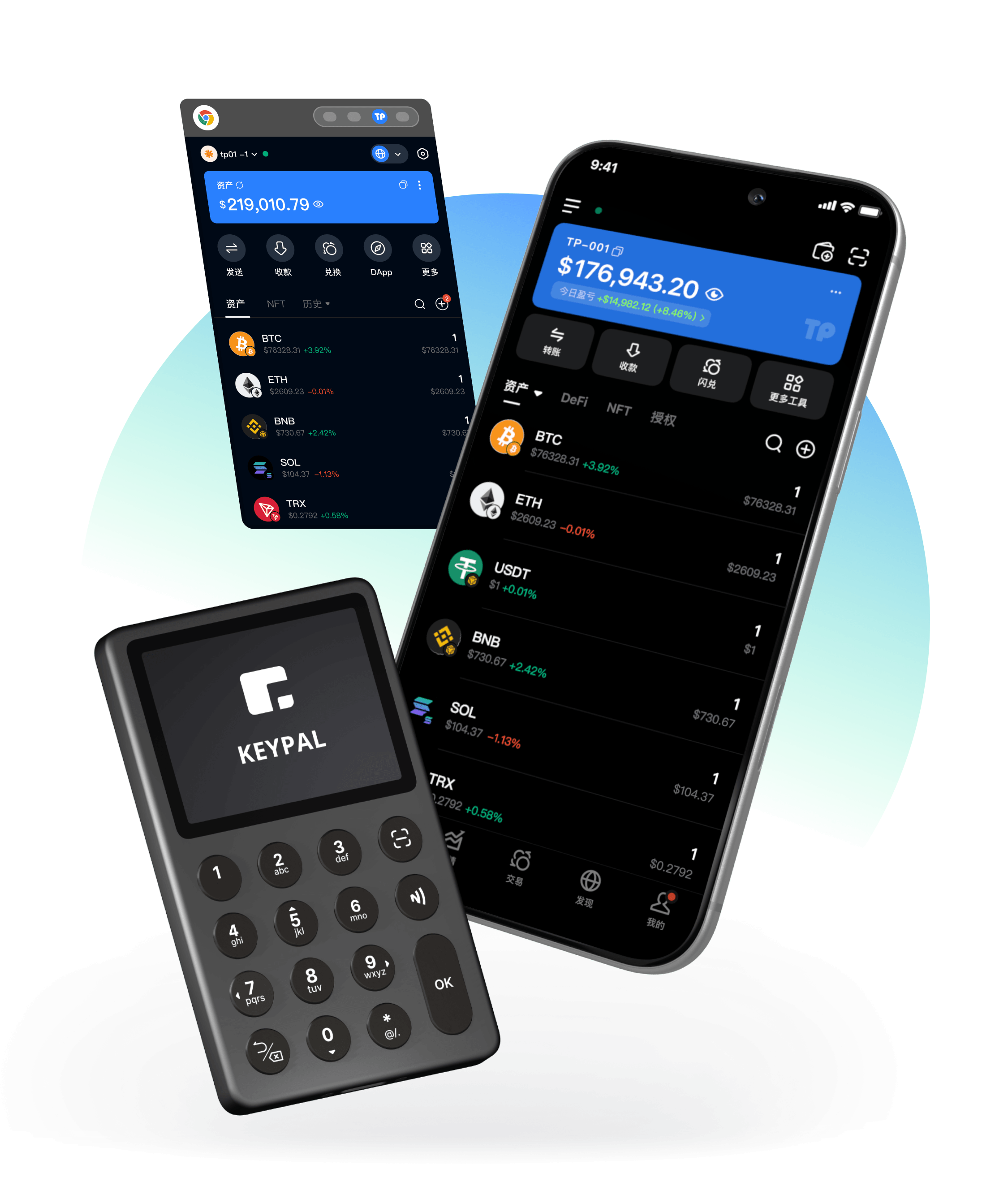 TokenPocket Web3 操作中樞介面